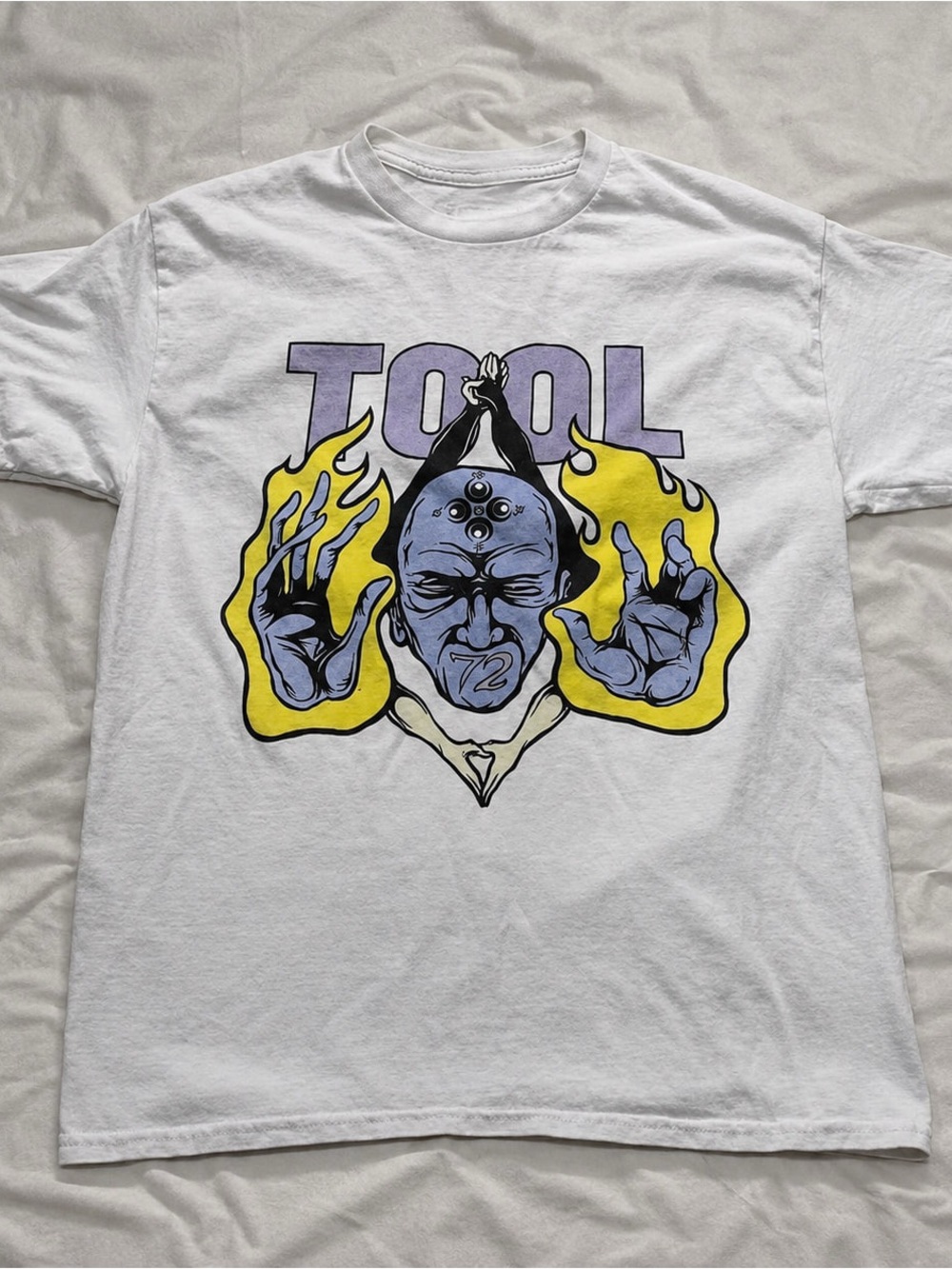 Tool Band Graphic Tee - White